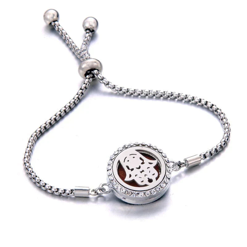 Pulseira Difusora Oléos Essenciais Aromaterapia